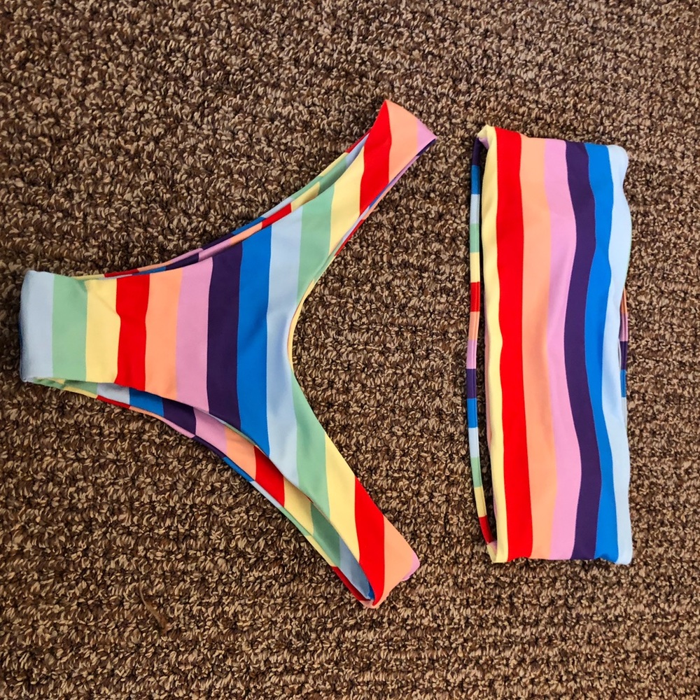 Rainbow Raine Bikini Set